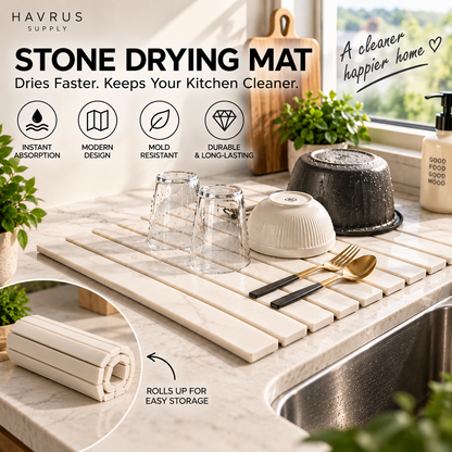 Stone Absorbent Drying Mat