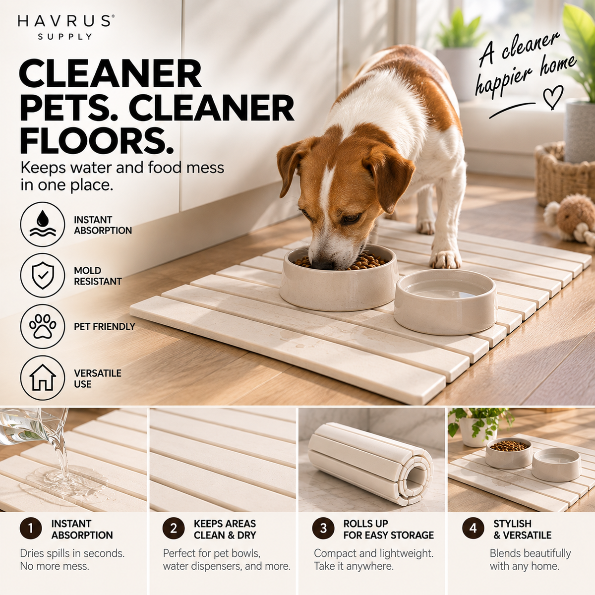 Stone Absorbent Drying Mat
