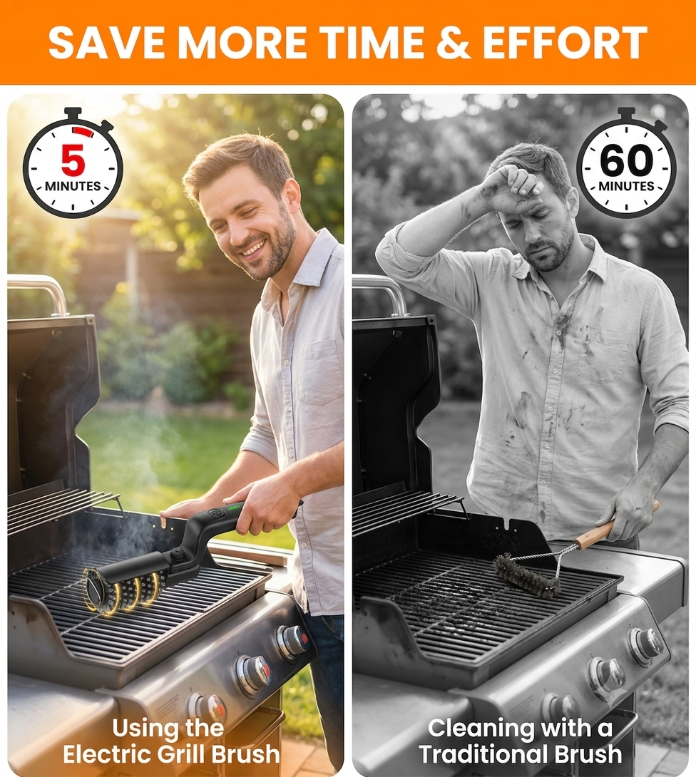 Havrus Supplyᵀᴹ Barbecue Grill Electric Brush
