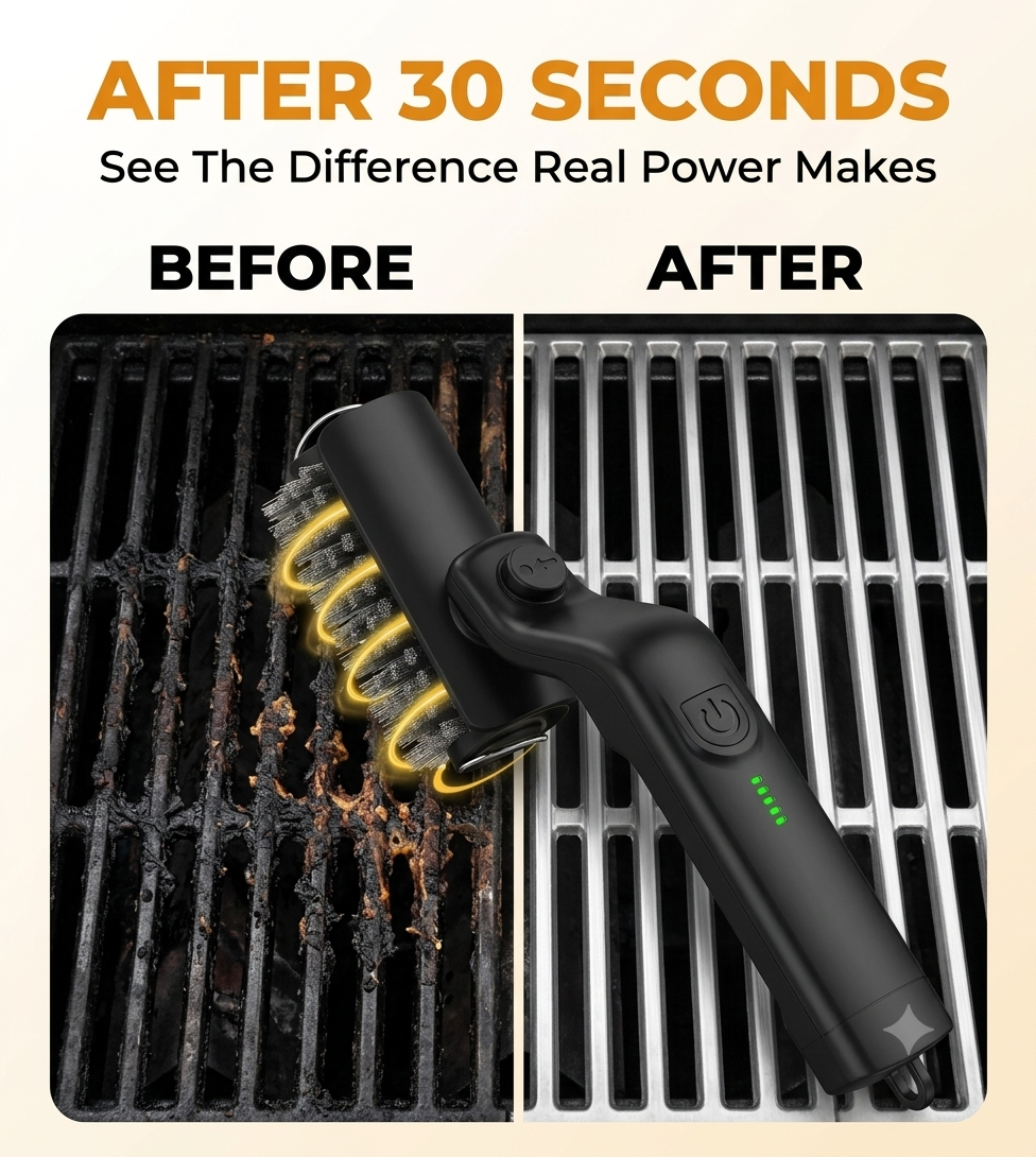Havrus Supplyᵀᴹ Barbecue Grill Electric Brush